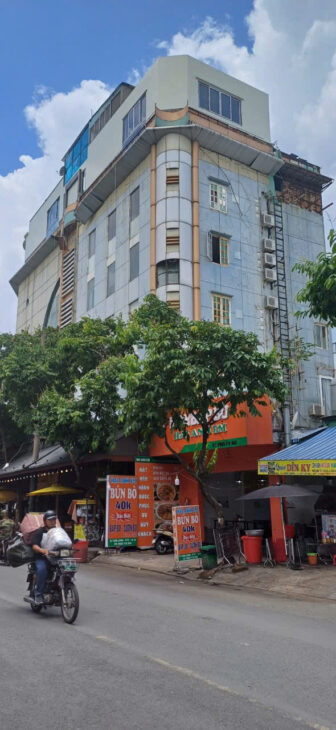 Bán tòa nhà hầm 9 tầng 2 MT góc Cửu Long, Trường Sơn Q10