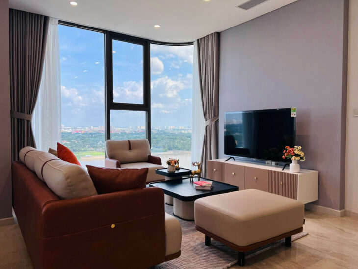 Băn căn hộ Thảo Điền Green 3PN 131.46m2 mặt tiền Nguyễn Văn Hưởng view sông SG Chỉ 29 tỷ