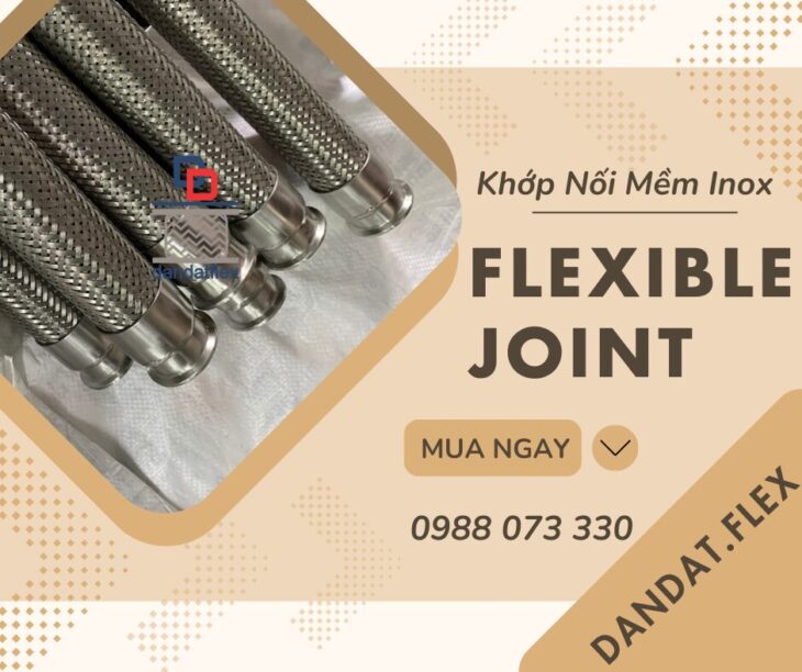 Khớp nối mềm-Flexible Hose, Khớp nối mềm cho đường ống dẫn hơi | khí, Khớp nối chống rung cho bơm