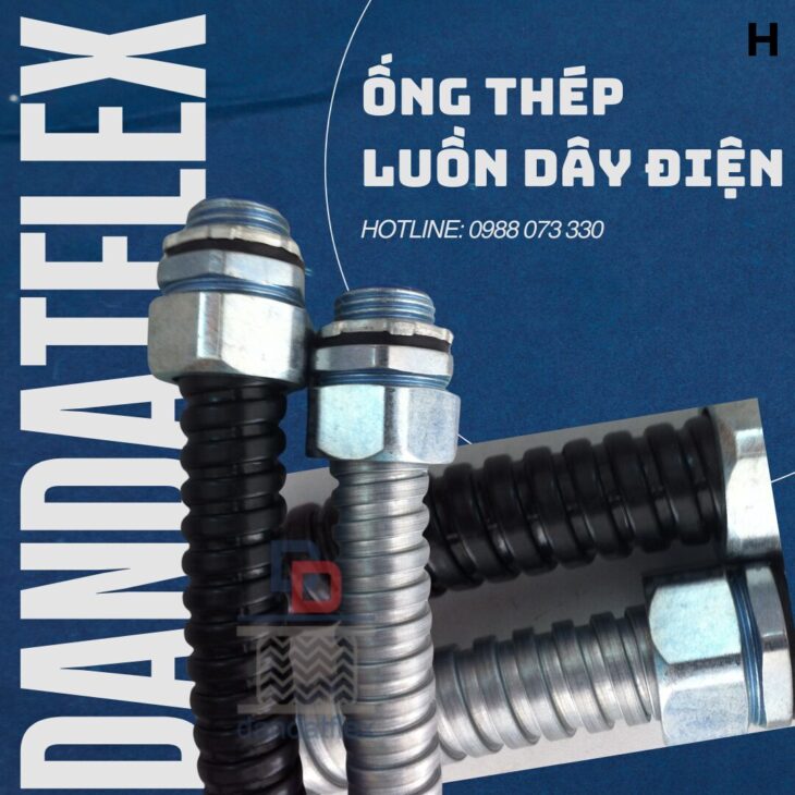 Ống Thép Luồn Dây Điện Mạ Kẽm | Ống Thép Luồn Dây Điện | Ống Ruột Gà Inox Chống Cháy Nổ
