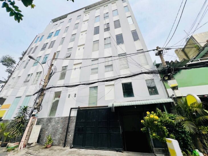 TÒA NHÀ 7 TẦNG, 2 MẶT TIỀN, Q.TÂN BÌNH – 8MX30M – HẦM&THANG MÁY – THU 4 TỶ/ NĂM