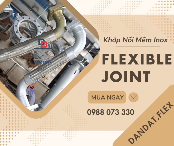 Khớp nối mềm-Flexible Hose, Khớp nối mềm cho đường ống dẫn hơi | khí, Khớp nối chống rung cho bơm