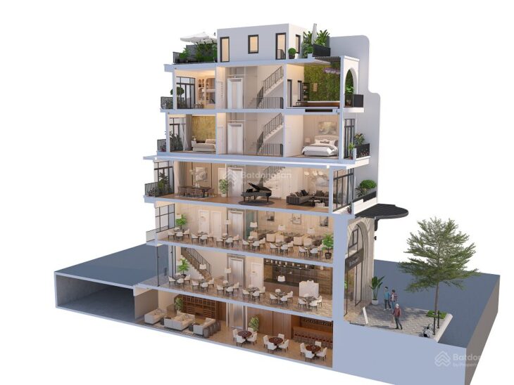 Trực tiếp chủ đầu tư bán căn Shophouse có hầm riêng và chung dự án Vaquarius.
