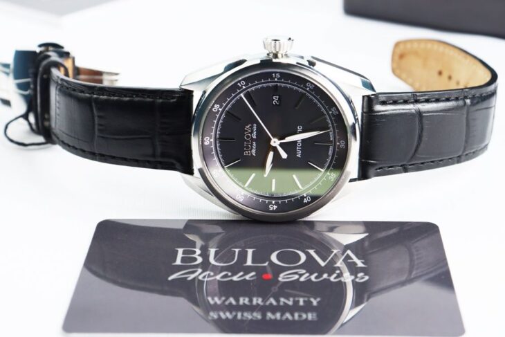 Đồng Hồ Nam : Bulova Accu Swiss Tellaro Automatic Size 43mm – Fullbox…