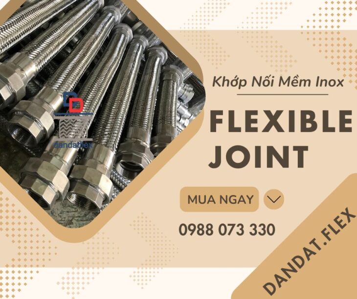 Khớp nối mềm-Flexible Hose, Khớp nối mềm cho đường ống dẫn hơi | khí, Khớp nối chống rung cho bơm