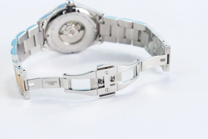ĐH Nữ : Hamilton Jazzmaster Viewmatic – Demi Vàng Hồng, Tự Đông, Size 34mm…