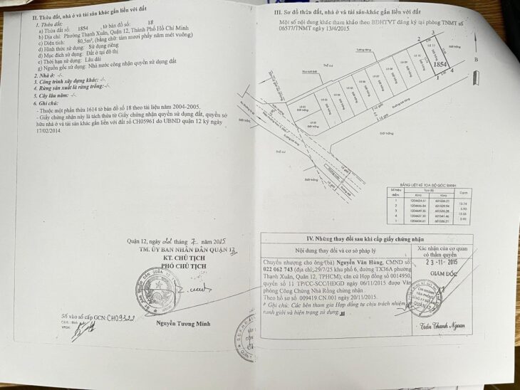THẠNH XUÂN 43 – Q12 – NHÀ SỔ HỔNG CẶP- khu Vip – đường 7m thông- chỉ 2,130 tỷ + 2,230 tỷ.