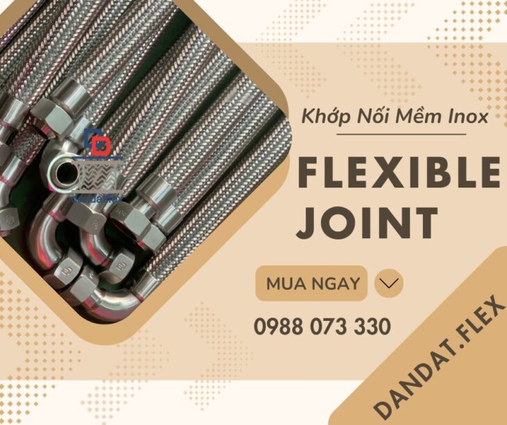 Khớp nối mềm-Flexible Hose, Khớp nối mềm cho đường ống dẫn hơi | khí, Khớp nối chống rung cho bơm