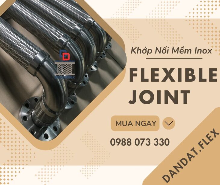 Khớp nối mềm-Flexible Hose, Khớp nối mềm cho đường ống dẫn hơi | khí, Khớp nối chống rung cho bơm