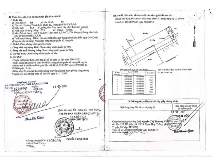 ???????? THẠNH LỘC 12 – 25 tỷ sale 5,1 TỶ CÒN 19,9 TỶ- KHU ĐẤT 1000M2 NGAY TRUNG TÂM PHƯỜNG THẠNH LỘC