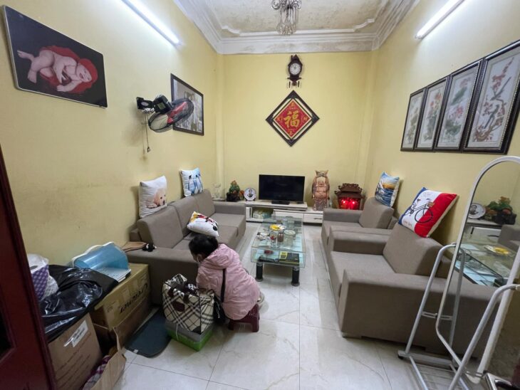 BÁN NHÀ MẶT NGÕ THÔNG VÕ THỊ SÁU – 33M2 x 3T MT 5.6M – 6.1 TỶ – Ô TÔ DỪNG ĐỖ NGÀY ĐÊM