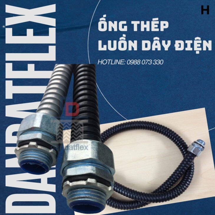 Ống Thép Luồn Dây Điện Mạ Kẽm | Ống Thép Luồn Dây Điện | Ống Ruột Gà Inox Chống Cháy Nổ