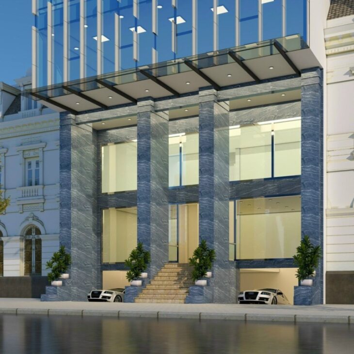 BÁN GẤP TÒA BUILDING MẶT PHỐ KHU VỰC HOÀNG QUỐC VIỆT, BƯỞI, DIỆN TÍCH 251M2, MỚI TINH 7 TẦNG NỔI,