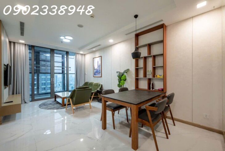 Vinhomes Central Park Căn hộ 2PN – Landmark 81, full nội thất, giá thuê cực tốt với ID VCP-307