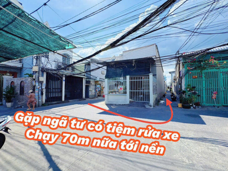 Nền 100m2 ODT xây trọ định cư hẻm nhánh Liên Tổ 3-4 NVC cách Đại Học Y Dược 1km