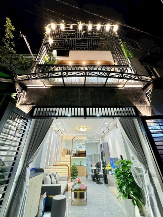 HẺM ÔTÔ NGUYỄN VĂN KHỐI P.9 GÒ GẤP NGAY GẦN CÔNG VIÊN LÀNG HOA, NHÀ SIÊU ĐẸP 2 TẦNG BTCT, 34M2