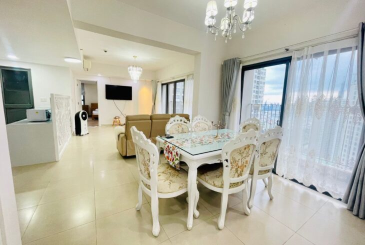 Masteri Thảo Điền Căn hộ 4PN đầy đủ nội thất với tiện nghi hiện đại và nội thất sáng sủa
