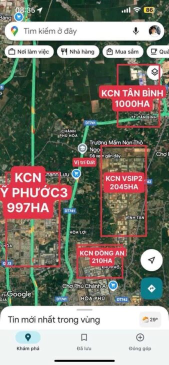 Bán đất Bình Dương, giá rẻ gần trường Đại học Việt Đức, chỉ 1,255 tỷ/339m2