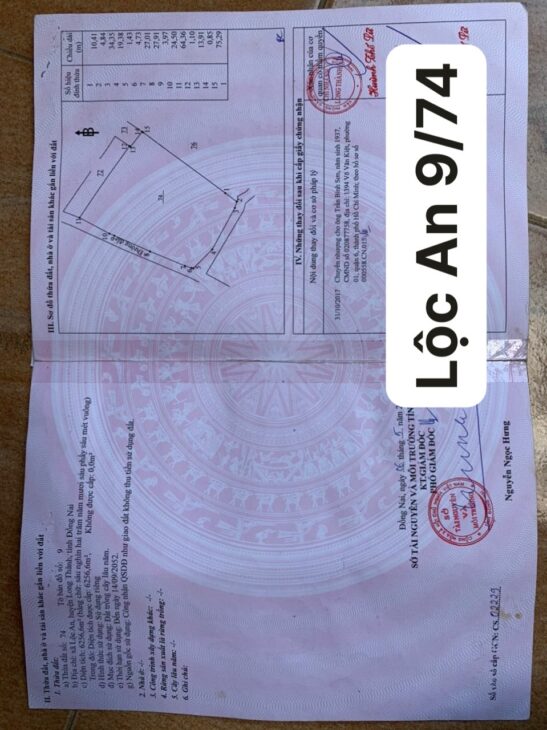 Bán đất Lộc An Long Thành giá tốt quá trời quá đất