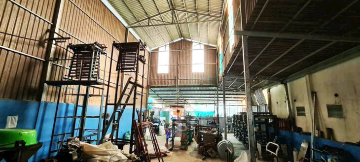 Nhà xưởng 2/ Nguyễn Thị Nê – 503m2 – 10×50 – 300m2 thổ cư – xã Phú Hòa Đông – Củ Chi
