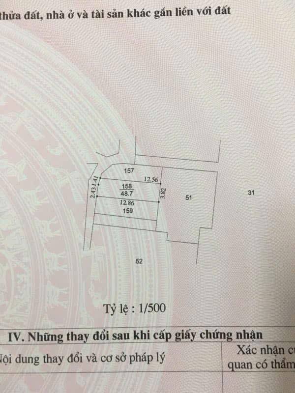 ĐẤT RẺ NHẤT MỖ LAO – HÀ ĐÔNG TÔI CẦN BÁN GẤP MẢNH ĐẤT Dt 48.7m, mt 3.82m sát đường 18M và Vũ