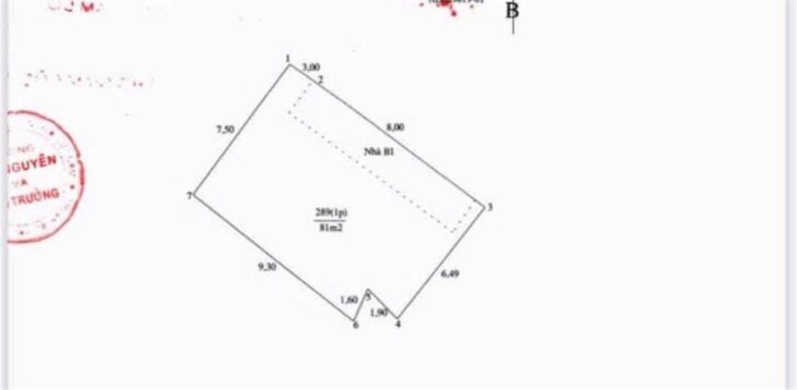 Bán nhà 81/95m2 2tầng mặt tiền 6.5m 8.8 tỷ mặt ngõ ôtô Nguyễn Khang Cầu Giấy