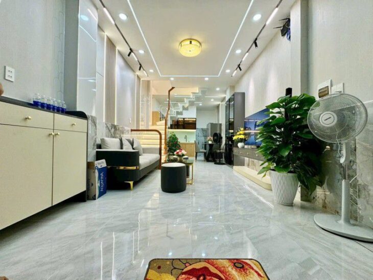 HẺM ÔTÔ NGUYỄN VĂN KHỐI P.9 GÒ GẤP NGAY GẦN CÔNG VIÊN LÀNG HOA, NHÀ SIÊU ĐẸP 2 TẦNG BTCT, 34M2