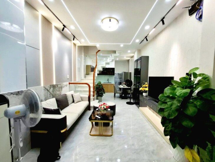 HẺM ÔTÔ NGUYỄN VĂN KHỐI P.9 GÒ GẤP NGAY GẦN CÔNG VIÊN LÀNG HOA, NHÀ SIÊU ĐẸP 2 TẦNG BTCT, 34M2