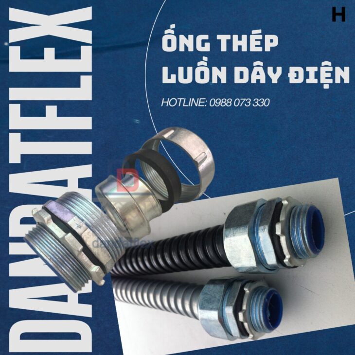 Ống Thép Luồn Dây Điện Mạ Kẽm | Ống Thép Luồn Dây Điện | Ống Ruột Gà Inox Chống Cháy Nổ