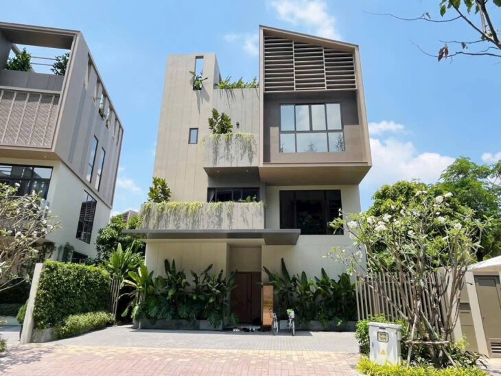 Bán biệt thự song lập 4 tầng DTSD 242M2 (10×16), Sycamore The Orchard Capitaland chỉ 14.5 tỷ.