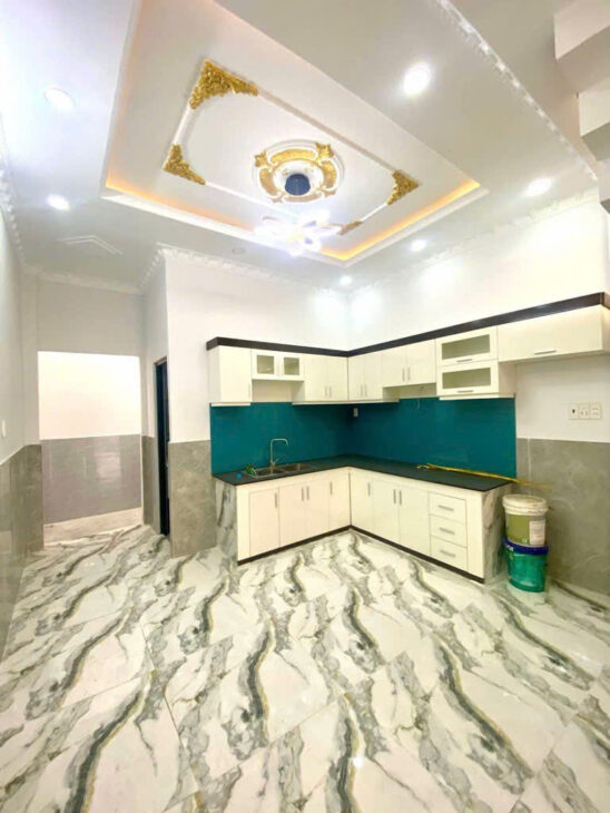 Bán Nhà mới mặt tiền nhánh Vip TX22, 4x17m, 3 tầng, ở, kinh doanh, VP Cty ngon, nhỉnh 5Tỷ