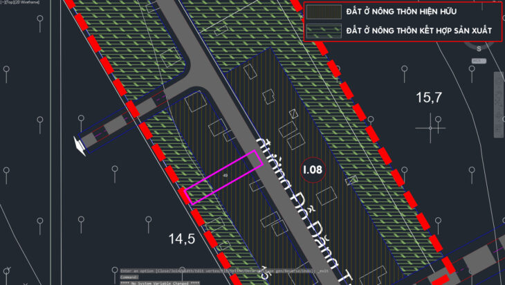 Bán đất 2 mặt tiền đường Đỗ Đăng Tuyển – 717m2 – 12×60 – 300m2 thổ cư – xã An Nhơn Tây – Củ Chi