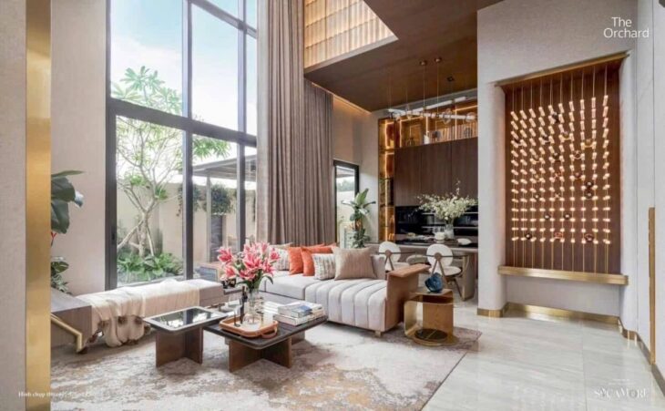 Bán biệt thự song lập 4 tầng DTSD 242M2 (10×16), Sycamore The Orchard Capitaland chỉ 14.5 tỷ.