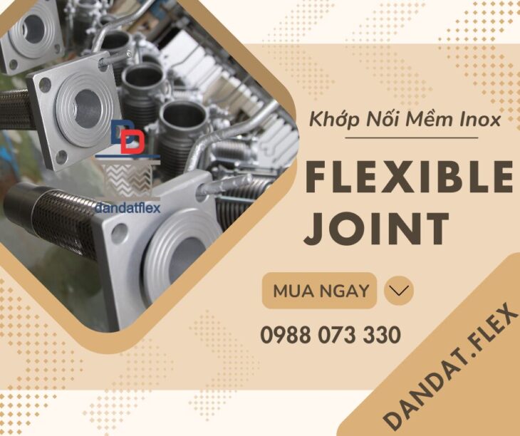 Khớp nối mềm-Flexible Hose, Khớp nối mềm cho đường ống dẫn hơi | khí, Khớp nối chống rung cho bơm