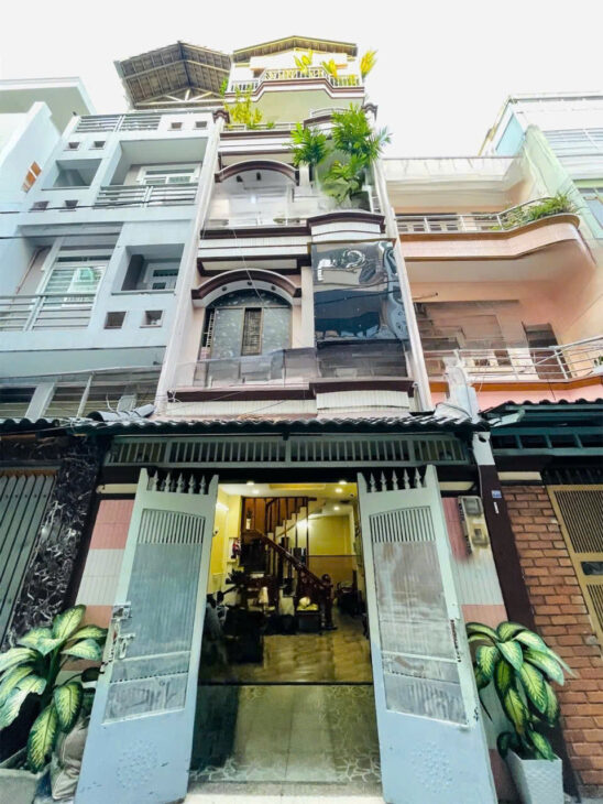 Bán nhà quận 10, đường Thành Thái, hẻm xe hơi, 5 tầng, 43m2, 12.9 tỷ