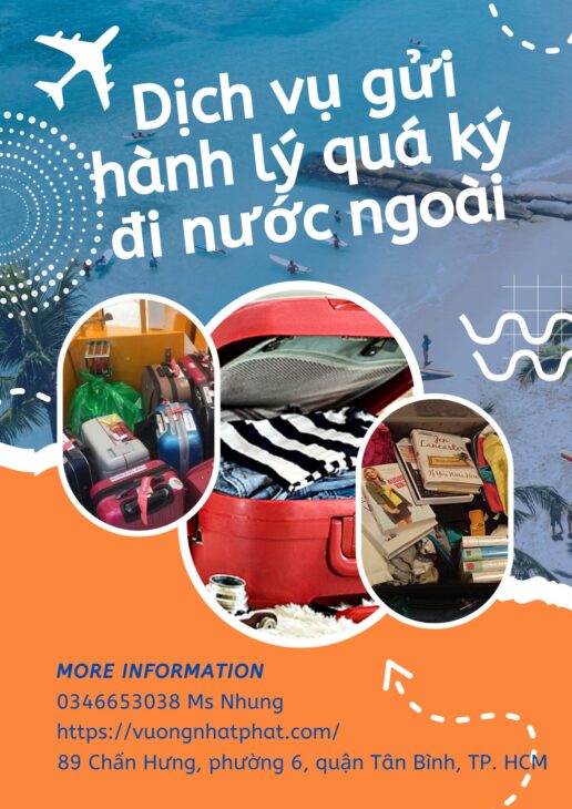 Dịch vụ gửi hành lý quá ký đi nước ngoài ở thành phố Hồ Chí Minh
