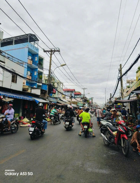 BÁN NHÀ MẶT TIỀN KINH DOANH NGAY CHỢ SÁNG BÙI MINH TRỰC P5 Q8 – 4X32 – NHỈNH 16 TỶ.