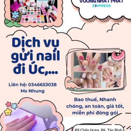 Gửi nail đi Úc nhanh chóng, an toàn, tiết kiệm