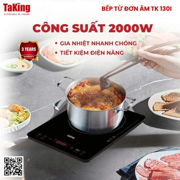 Nhỏ Gọn, Tinh Tế – Chọn Bếp Từ TK 130I TaKing