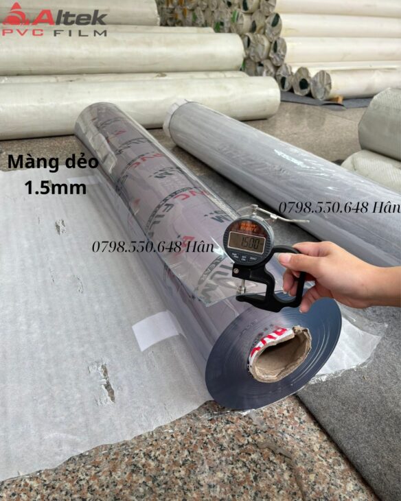 Màng pvc trong dẻo giá tốt tại kho