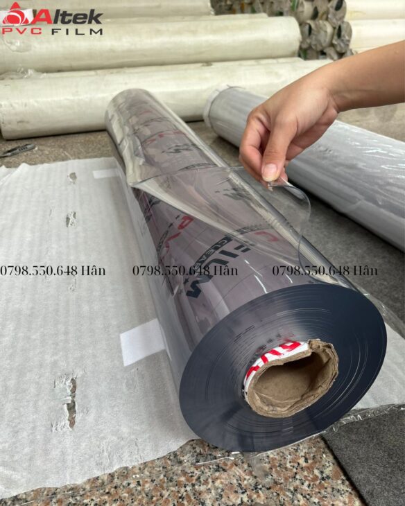 Màng nhựa PVC trong suốt siêu bền, chất lượng, giá tốt tại kho