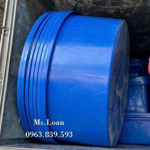 Thùng tròn 1500lit – thùng nhựa nuôi cá 1500L rẻ sẵn kho q12 / lh 0963 839 593 Ms.Loan