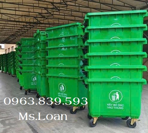 Giá xe đẩy rác bệnh viện 660lit có 4 bánh xe rẻ vô địch / lh 0963 839 593 Ms.LOAN