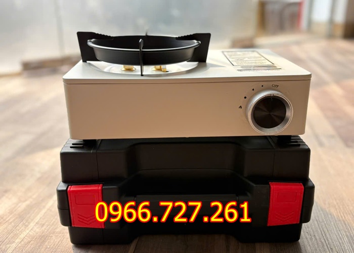 Bếp gas dã ngoại 3 đầu đốt Vinmax VM3D