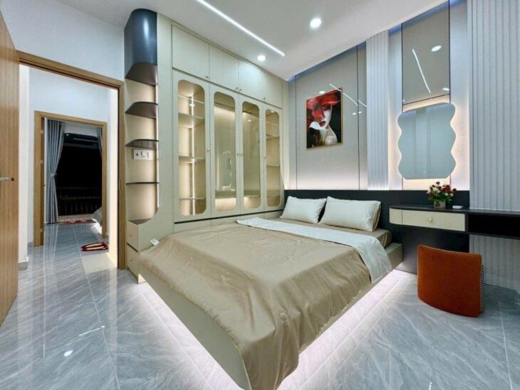 HẺM ÔTÔ NGUYỄN VĂN KHỐI P.9 GÒ GẤP NGAY GẦN CÔNG VIÊN LÀNG HOA, NHÀ SIÊU ĐẸP 2 TẦNG BTCT, 34M2