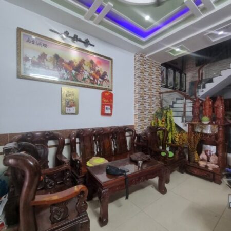 Bán nhà mặt phố Tân Hòa 2, Q.9, 68m2, 4 tầng, 7.8 tỷ, sổ hồng