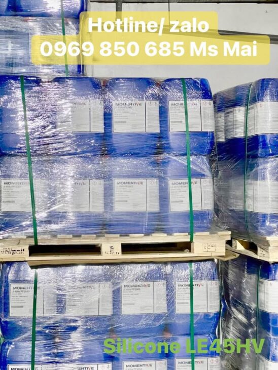 Phụ gia nhựa chống dính khuôn, bôi trơn khuôn, Silicone LE 45HV còn là chất để làm bóng vỏ xe