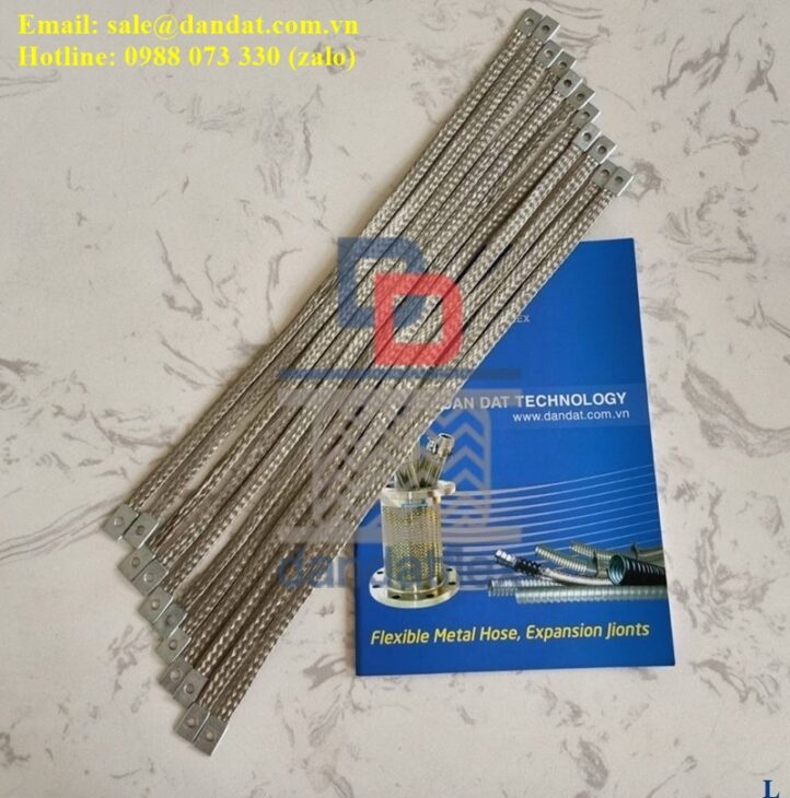Cung cấp dây đồng bện mạ thiếc dùng làm tiếp địa, thanh nối đồng mềm 25mm2, khớp nối mềm busway