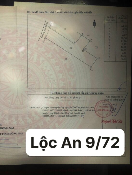 Bán đất Lộc An Long Thành giá tốt quá trời quá đất