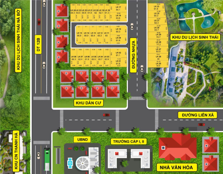 Đất thị trấn Ba Hàng Đồi- giáp khu công nghiệp Thanh Hà